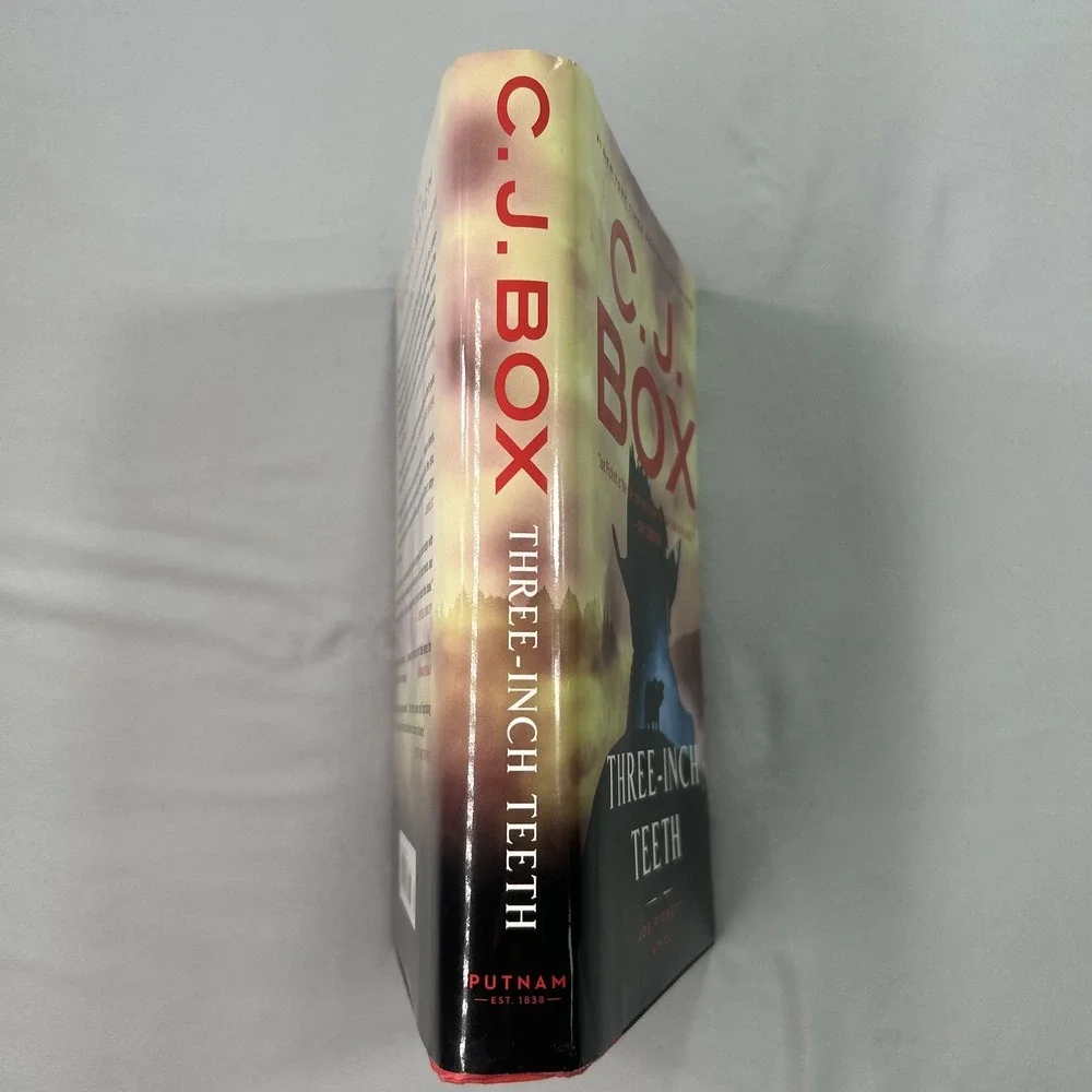 Three-Inch Teeth C.J. Box Joe Pickett Novel Hardcover 2024 Thriller Mystery Book